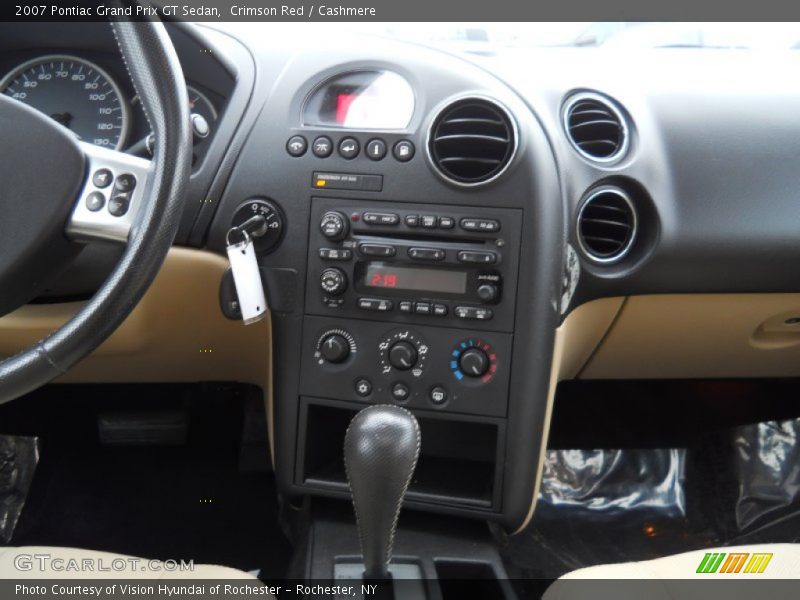 Crimson Red / Cashmere 2007 Pontiac Grand Prix GT Sedan