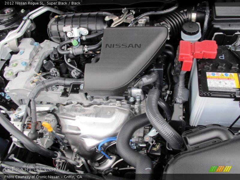 Super Black / Black 2012 Nissan Rogue SL