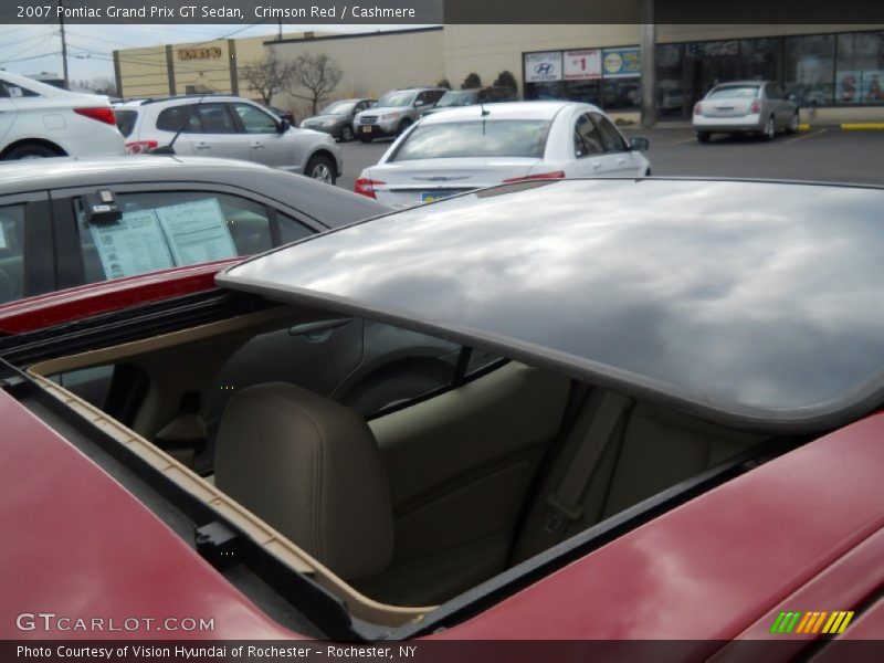 Crimson Red / Cashmere 2007 Pontiac Grand Prix GT Sedan