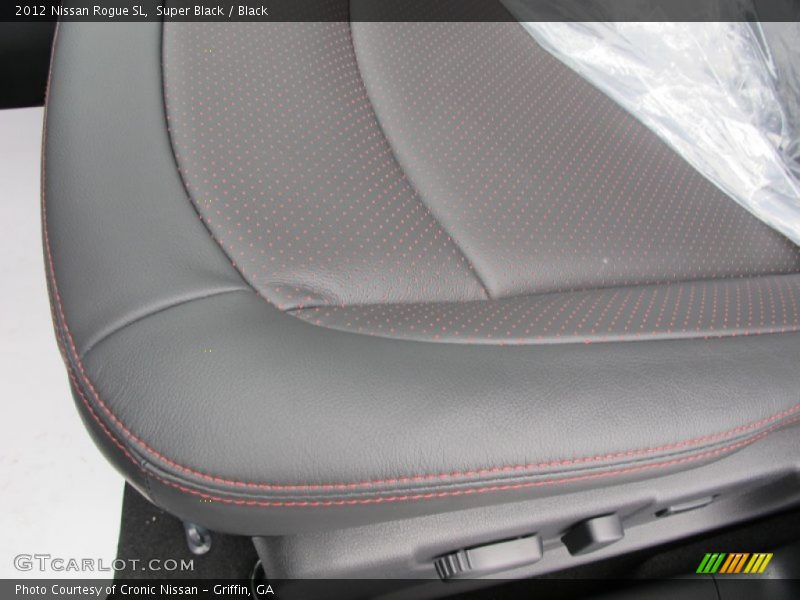 Super Black / Black 2012 Nissan Rogue SL