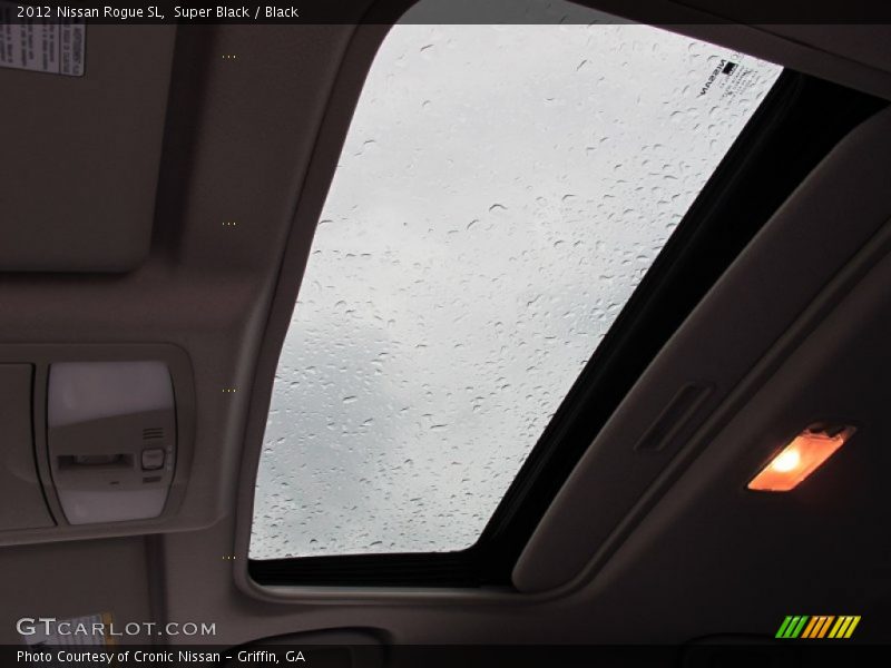 Super Black / Black 2012 Nissan Rogue SL