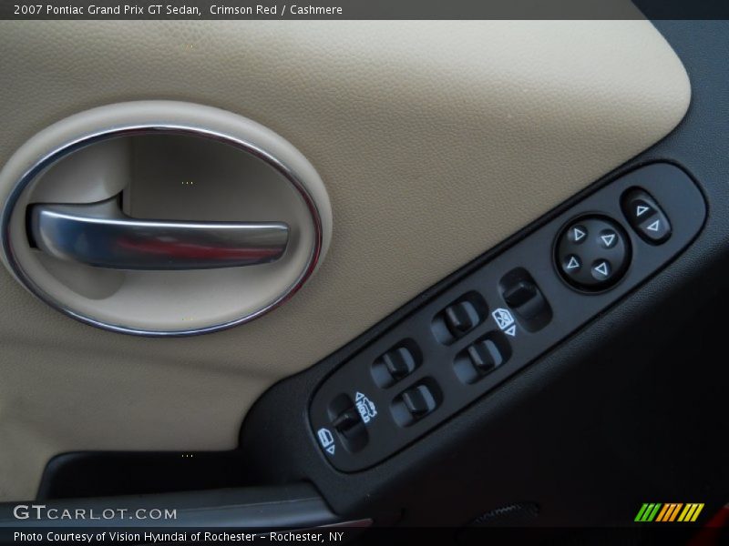 Crimson Red / Cashmere 2007 Pontiac Grand Prix GT Sedan