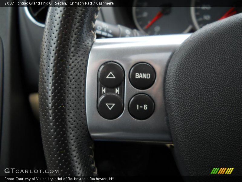 Crimson Red / Cashmere 2007 Pontiac Grand Prix GT Sedan