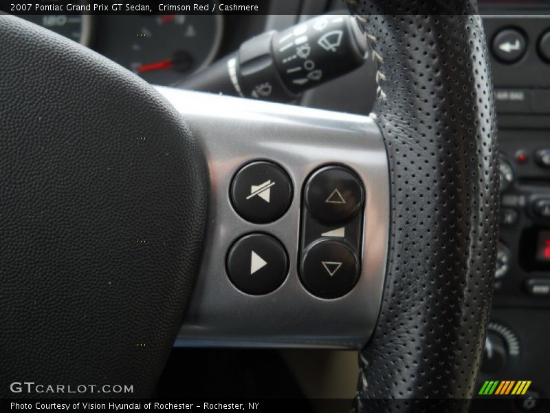 Crimson Red / Cashmere 2007 Pontiac Grand Prix GT Sedan