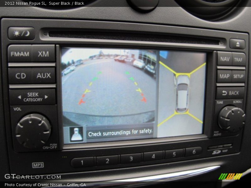 Super Black / Black 2012 Nissan Rogue SL
