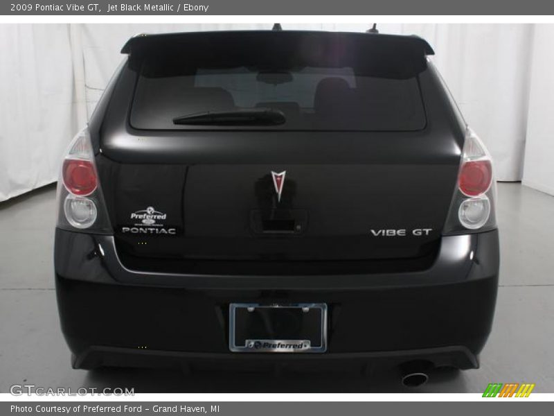 Jet Black Metallic / Ebony 2009 Pontiac Vibe GT