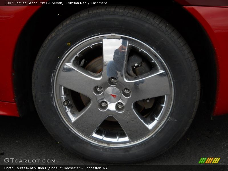 Crimson Red / Cashmere 2007 Pontiac Grand Prix GT Sedan