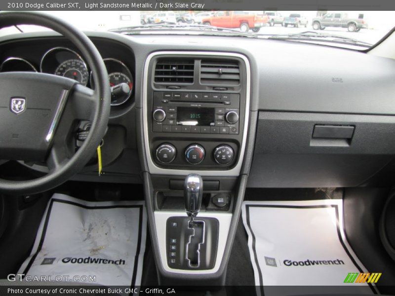 Light Sandstone Metallic / Dark Slate Gray 2010 Dodge Caliber SXT
