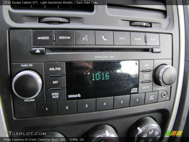 Light Sandstone Metallic / Dark Slate Gray 2010 Dodge Caliber SXT