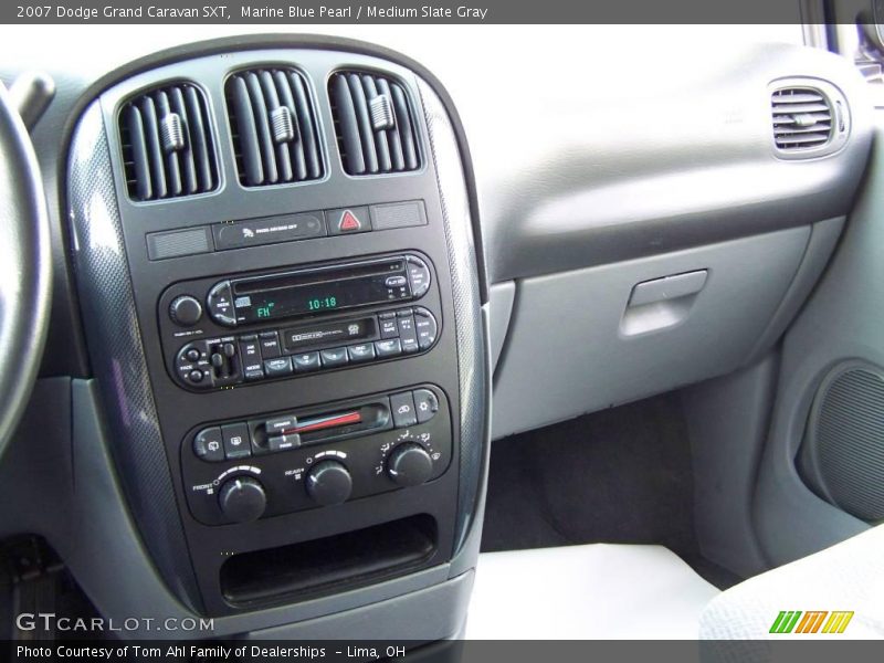 Marine Blue Pearl / Medium Slate Gray 2007 Dodge Grand Caravan SXT