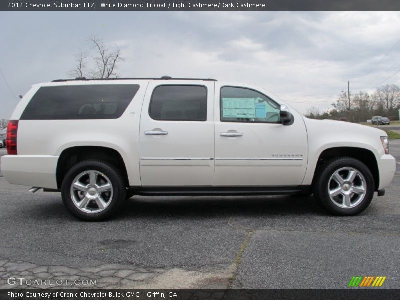  2012 Suburban LTZ White Diamond Tricoat
