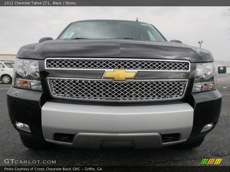 Black / Ebony 2012 Chevrolet Tahoe Z71