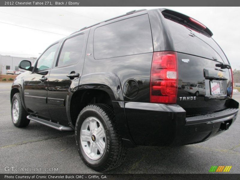 Black / Ebony 2012 Chevrolet Tahoe Z71