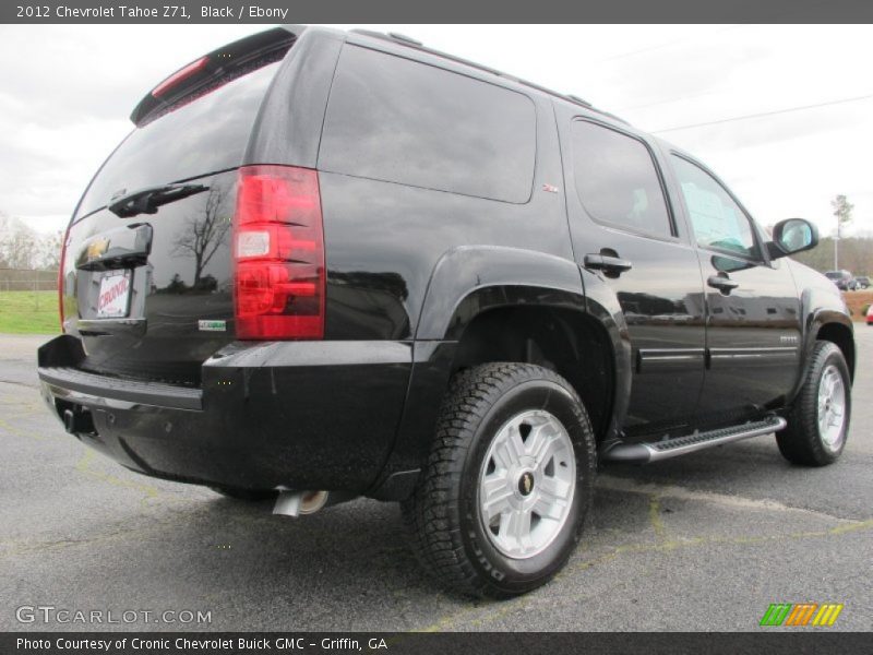 Black / Ebony 2012 Chevrolet Tahoe Z71