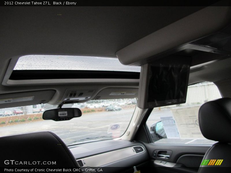 Black / Ebony 2012 Chevrolet Tahoe Z71