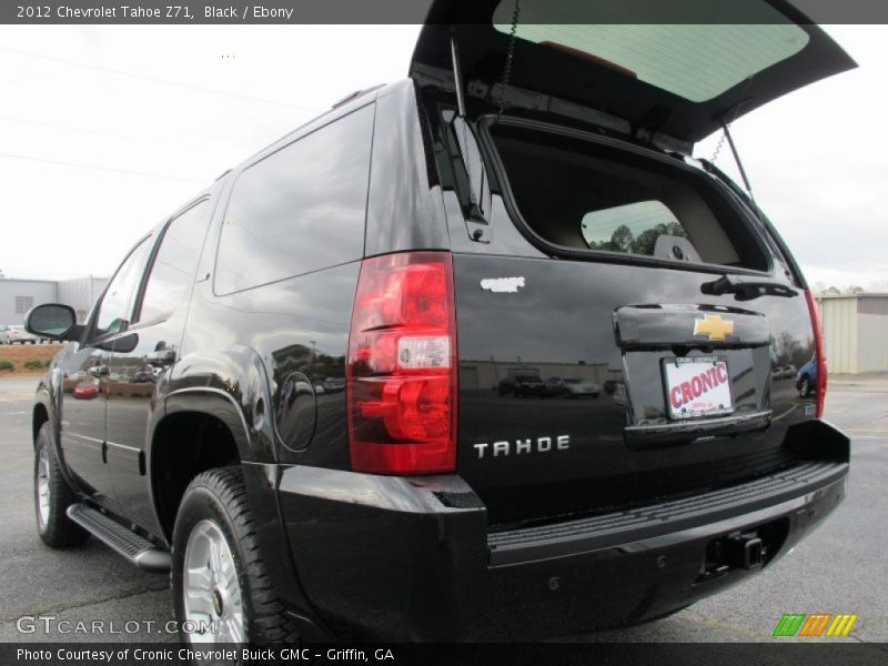 Black / Ebony 2012 Chevrolet Tahoe Z71
