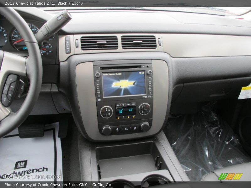 Black / Ebony 2012 Chevrolet Tahoe Z71