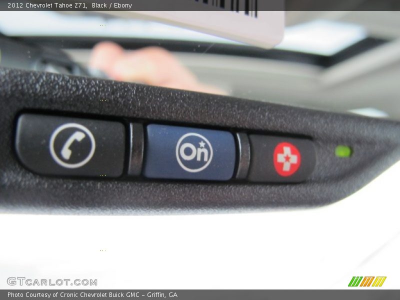 Black / Ebony 2012 Chevrolet Tahoe Z71