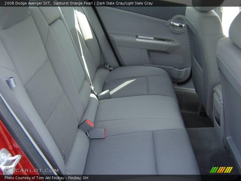 Sunburst Orange Pearl / Dark Slate Gray/Light Slate Gray 2008 Dodge Avenger SXT