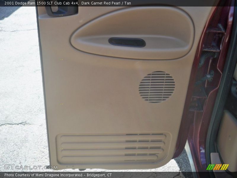 Dark Garnet Red Pearl / Tan 2001 Dodge Ram 1500 SLT Club Cab 4x4