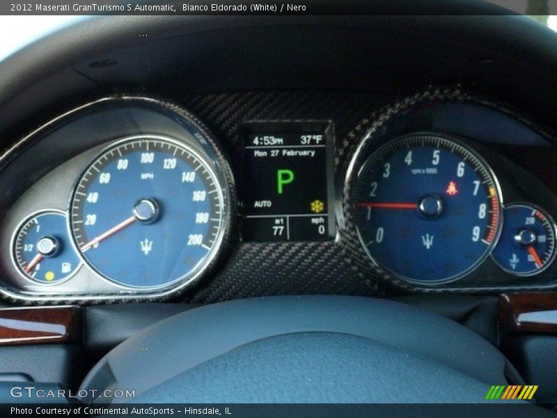  2012 GranTurismo S Automatic S Automatic Gauges