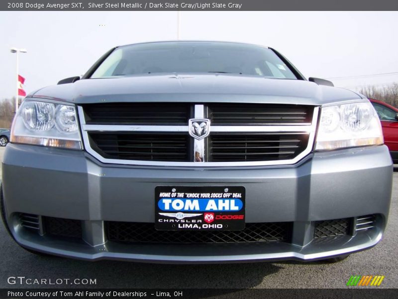 Silver Steel Metallic / Dark Slate Gray/Light Slate Gray 2008 Dodge Avenger SXT