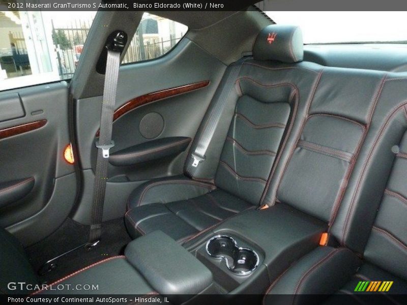 Rear Seat of 2012 GranTurismo S Automatic