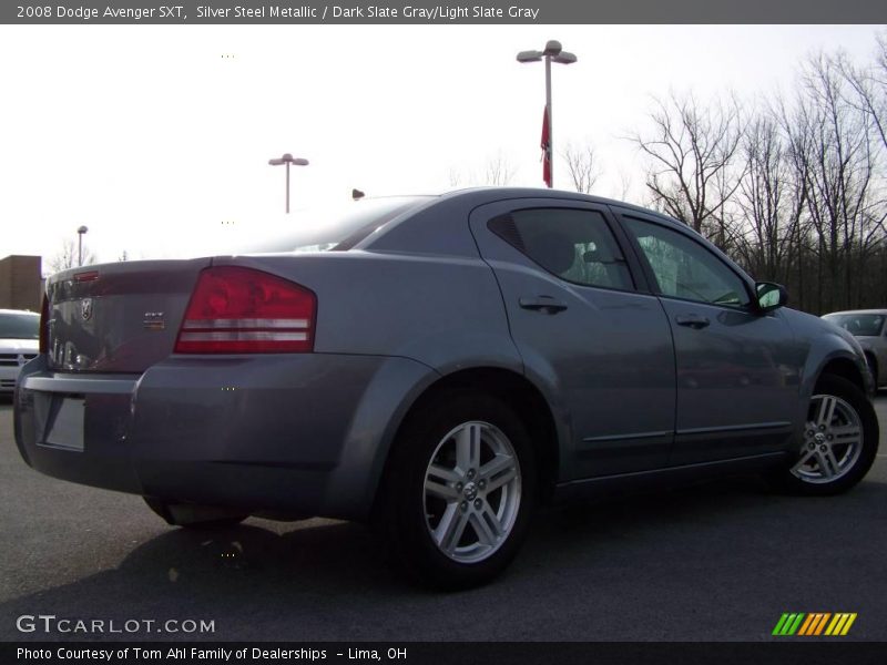 Silver Steel Metallic / Dark Slate Gray/Light Slate Gray 2008 Dodge Avenger SXT