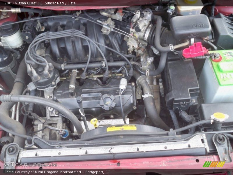 Sunset Red / Slate 2000 Nissan Quest SE