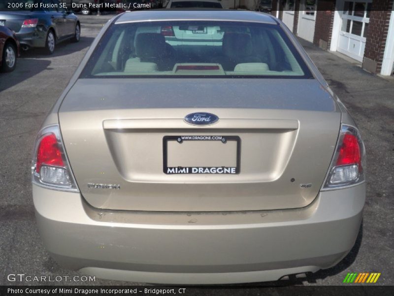 Dune Pearl Metallic / Camel 2006 Ford Fusion SE