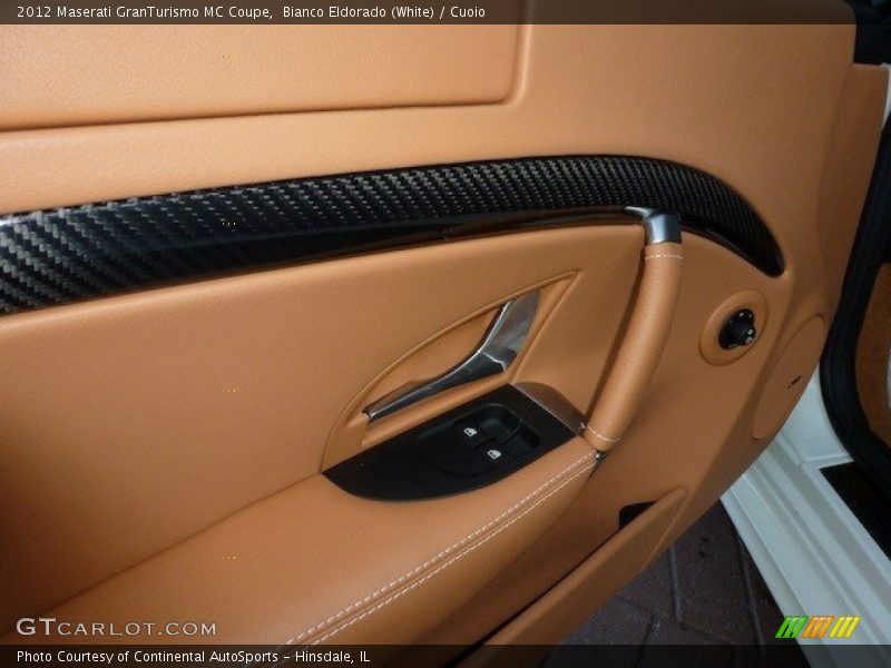 Bianco Eldorado (White) / Cuoio 2012 Maserati GranTurismo MC Coupe
