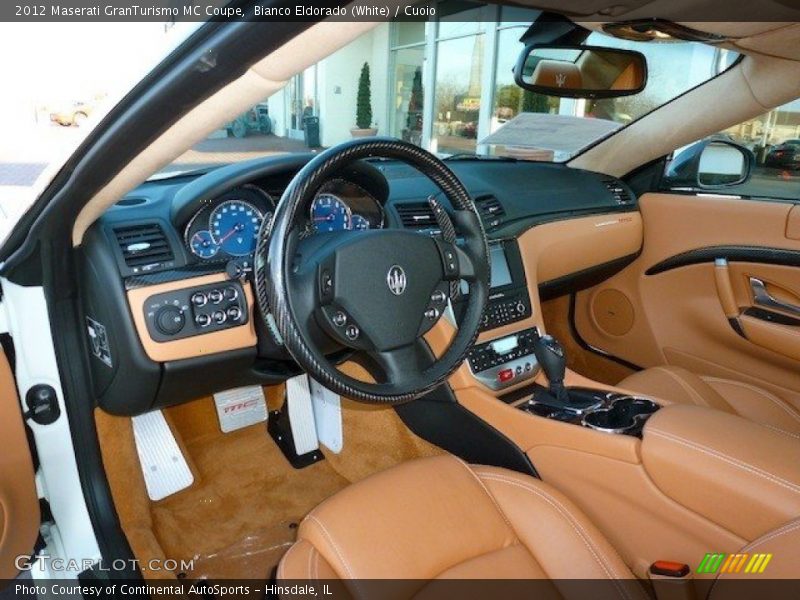  2012 GranTurismo MC Coupe Cuoio Interior