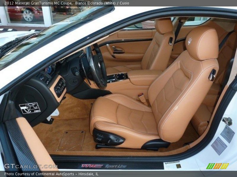  2012 GranTurismo MC Coupe Cuoio Interior