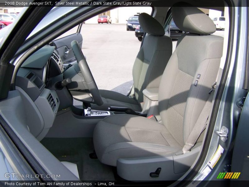 Silver Steel Metallic / Dark Slate Gray/Light Slate Gray 2008 Dodge Avenger SXT
