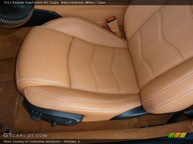Front Seat of 2012 GranTurismo MC Coupe