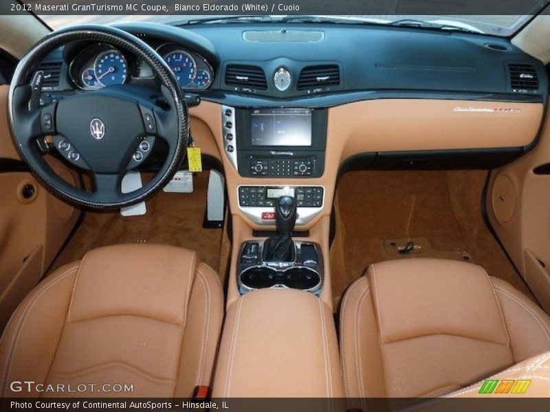 Dashboard of 2012 GranTurismo MC Coupe
