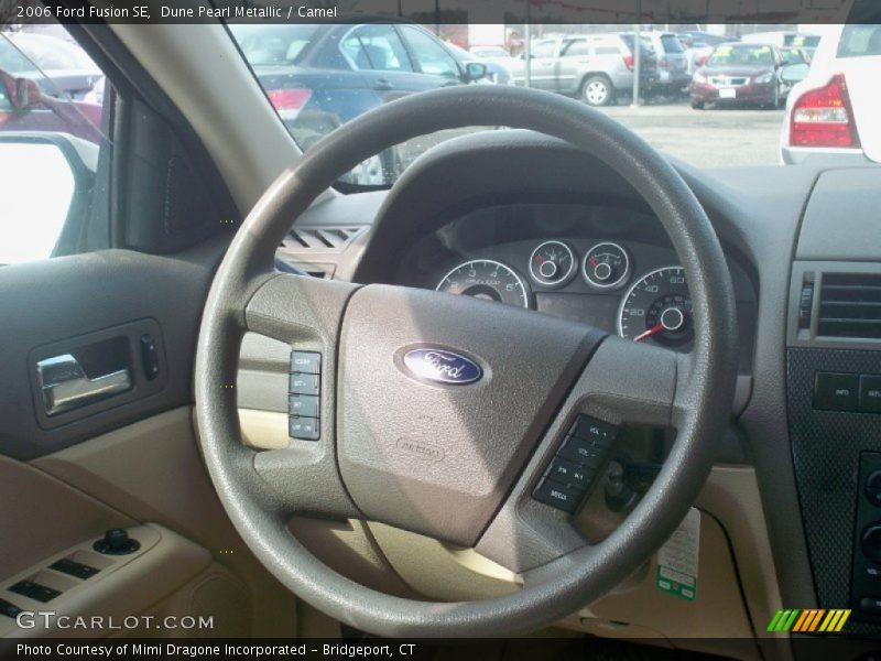 Dune Pearl Metallic / Camel 2006 Ford Fusion SE