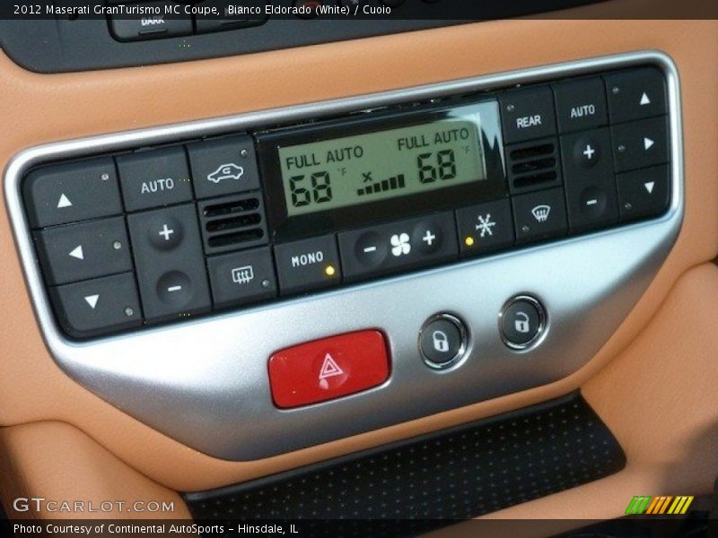 Controls of 2012 GranTurismo MC Coupe