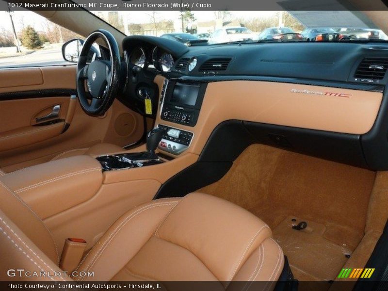  2012 GranTurismo MC Coupe Cuoio Interior