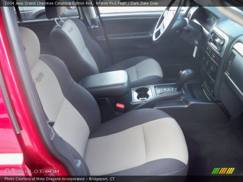 Inferno Red Pearl / Dark Slate Gray 2004 Jeep Grand Cherokee Columbia Edition 4x4