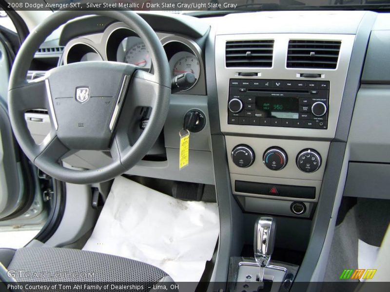 Silver Steel Metallic / Dark Slate Gray/Light Slate Gray 2008 Dodge Avenger SXT
