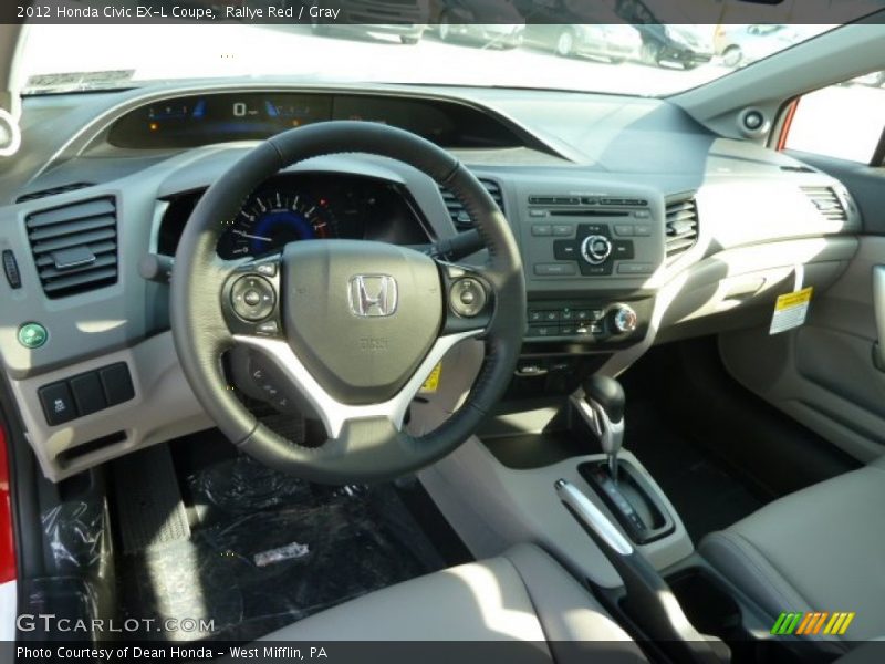 Dashboard of 2012 Civic EX-L Coupe