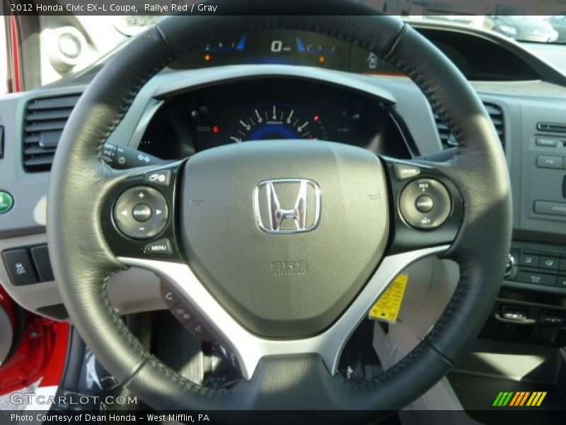  2012 Civic EX-L Coupe Steering Wheel