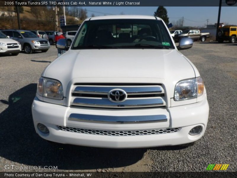 Natural White / Light Charcoal 2006 Toyota Tundra SR5 TRD Access Cab 4x4