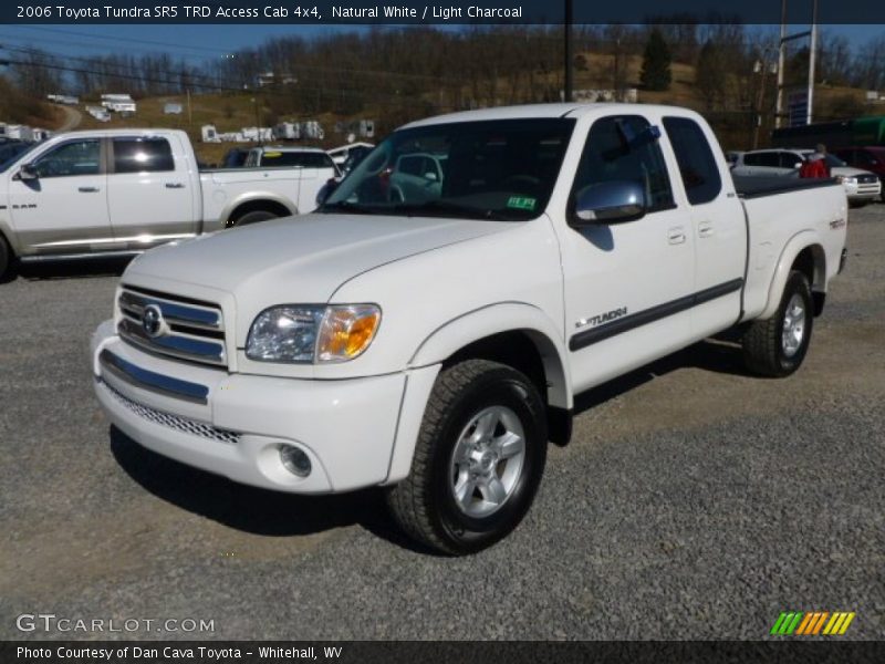 Natural White / Light Charcoal 2006 Toyota Tundra SR5 TRD Access Cab 4x4