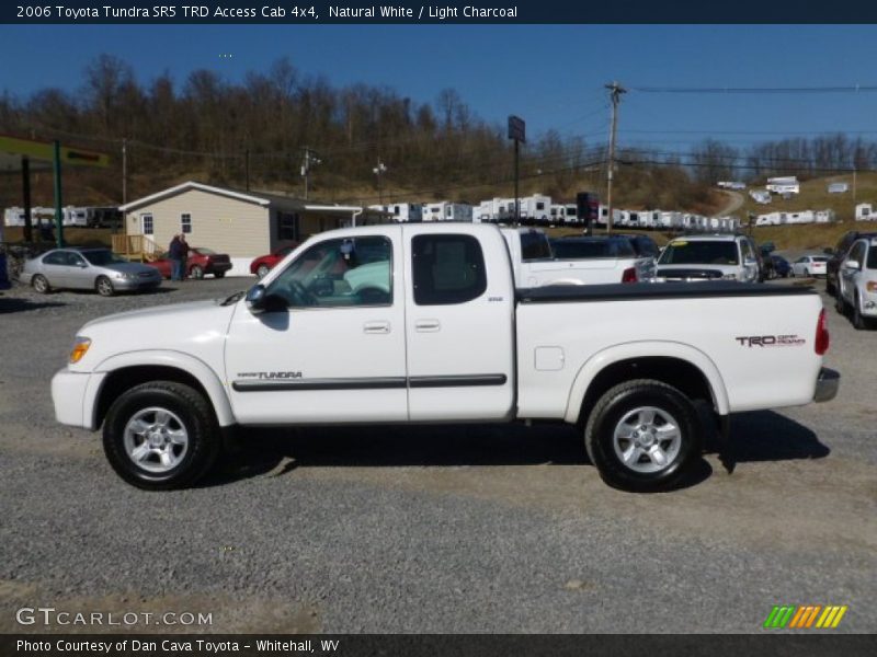 Natural White / Light Charcoal 2006 Toyota Tundra SR5 TRD Access Cab 4x4