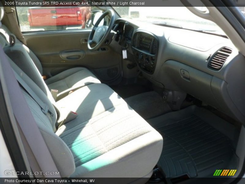 Natural White / Light Charcoal 2006 Toyota Tundra SR5 TRD Access Cab 4x4