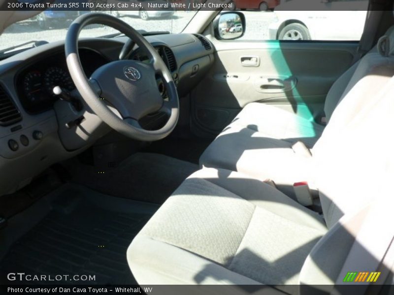 Natural White / Light Charcoal 2006 Toyota Tundra SR5 TRD Access Cab 4x4