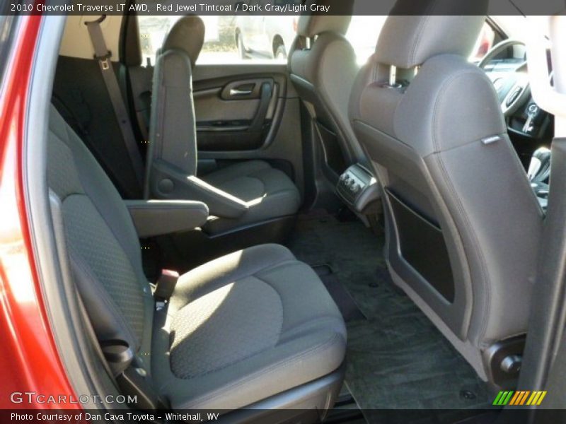 Red Jewel Tintcoat / Dark Gray/Light Gray 2010 Chevrolet Traverse LT AWD