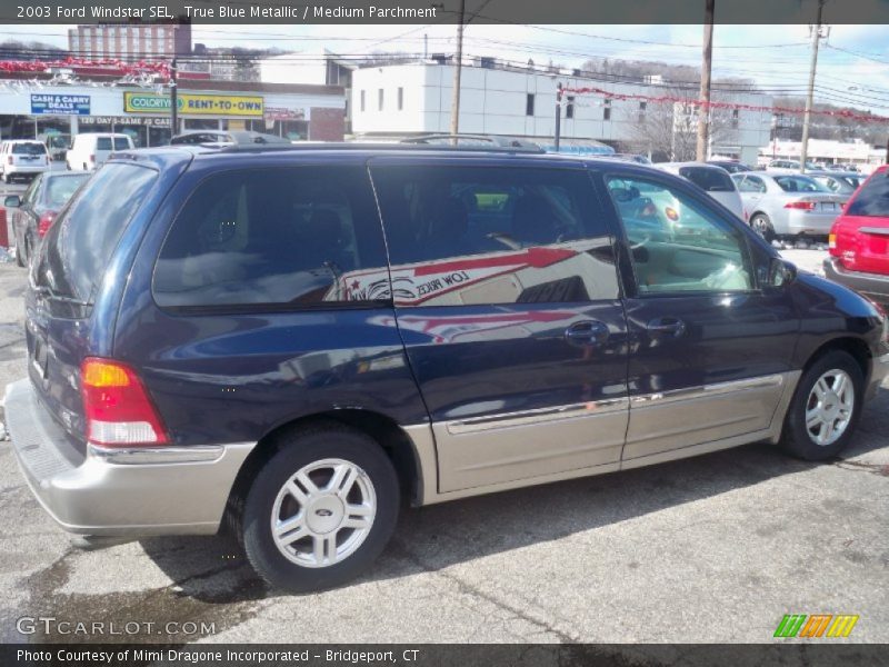 True Blue Metallic / Medium Parchment 2003 Ford Windstar SEL